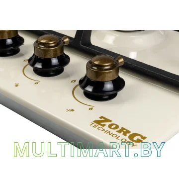 Газовая варочная панель ZorG Technology LTSR D rustical + cream (EMY) картинка 5